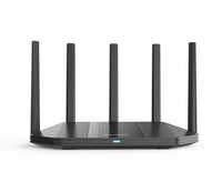 Hikvision DS-3WR18X router inalámbrico Gigabit Ethernet Doble banda (2,4 GHz / 5 GHz) Negro