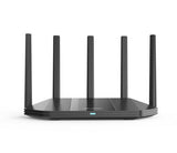 Hikvision DS-3WR30X router inalámbrico Gigabit Ethernet Doble banda (2,4 GHz / 5 GHz) Negro
