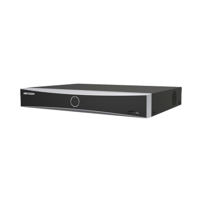 NVR Hikvision 12 Megapixel [Acusearch] (4K) / 16 Canales IP / Acusense (Evita Falsas Alarmas)