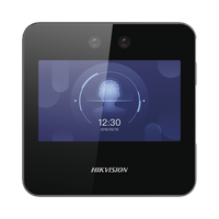 Hikvision DS-K1A340WX lector de control de acceso Terminal de reconocimiento facial Negro, Wifi