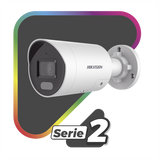 DS-2CD2087G2H-LIU/SL - Hikvision [Dual Light + ColorVu] Bala IP 8 Megapixel (4K) / Lente 2.8 mm / 40 mts IR + 40 mts
