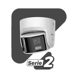 DS-2CD2346G2P-ISU/SL(C) - Hikvision Cámara Turret IP / 4 Megapixel / Dual Lente 2.8 mm DS-2CD2346G2P-ISU/SL(C)