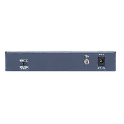 DS-3E0106HP-E - Hikvision DS-3E0106HP-E switch No administrado Fast Ethernet (10/100) Energía sobre Ethernet (PoE) Azul