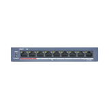 DS-3E0109P-E/M(B) - Hikvision Switch PoE+ / No Administrable / 8 Puertos 10/100 Mbps PoE+ DS-3E0109P-E/M(B)