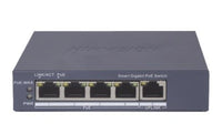 Hikvision DS-3E1505P-EI switch Gestionado Gigabit Ethernet (10/100/1000) Energía sobre Ethernet (PoE) Gris