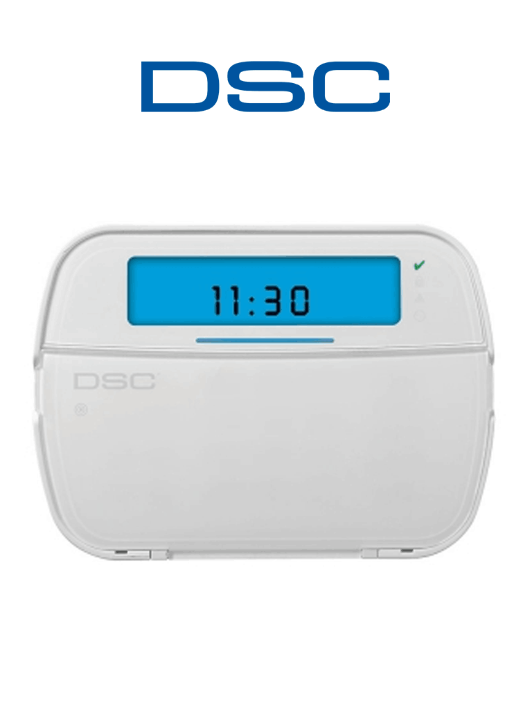 Teclado Cableado DSC HS2ICN con Iconos, 128 Zonas y Compatibilidad NEO