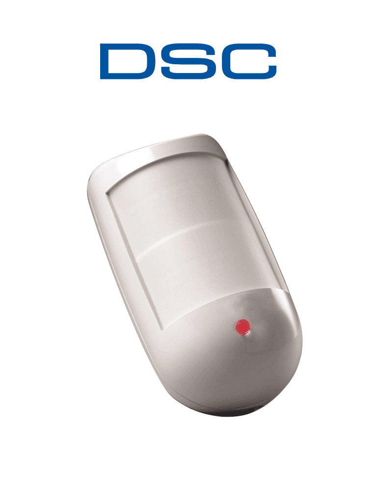 Detector de Movimiento DSC BV600 - Doble Elemento PIR, Cableado, Inmune a Mascotas, Alcance 12m