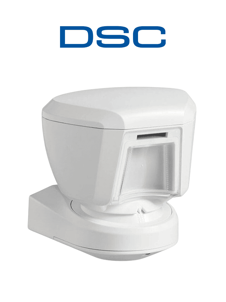 Detector de Movimiento Infrarrojo DSC LC181 para Exteriores Cableado con Anti Enmascaramiento y Lente Octa-Quad