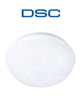 DSC PG9862 detector de movimiento Sensor infrarrojo pasivo (PIR) Inalámbrico Techo/pared Blanco, Interior, 360°, FCC/IC