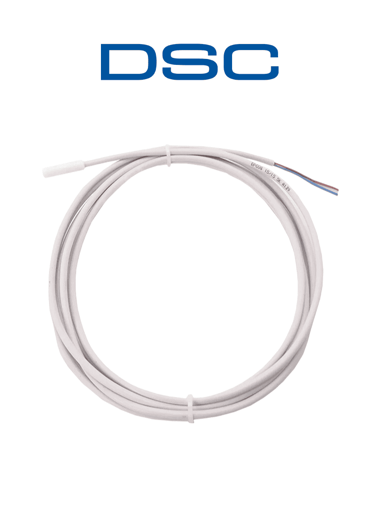 Sonda de Temperatura Externa DSC PGTEMP Probe para PG9905 PowerG, Uso Externo,  Conexión Directa
