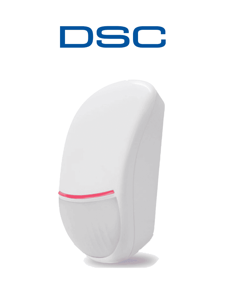 Sensor de Movimiento PIR y Microondas DSC LC203 con Inmunidad a Mascotas, Anti-enmascaramiento, Alcance de 12m