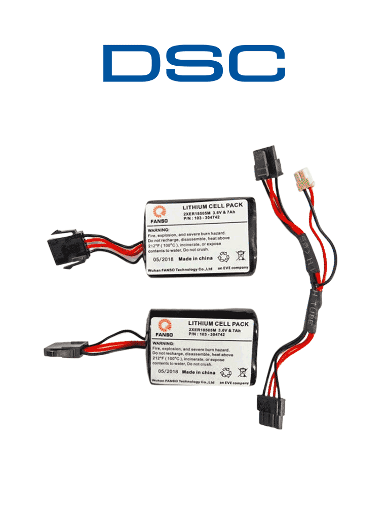 DSC BATT-PGX901/X911 accesorio para unidad central de control para hogar inteligente