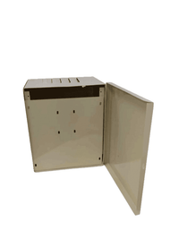 Gabinete Metálico para Sirena Exterior de 30 WATTS Lamina y Bisagra de Alta Calidad