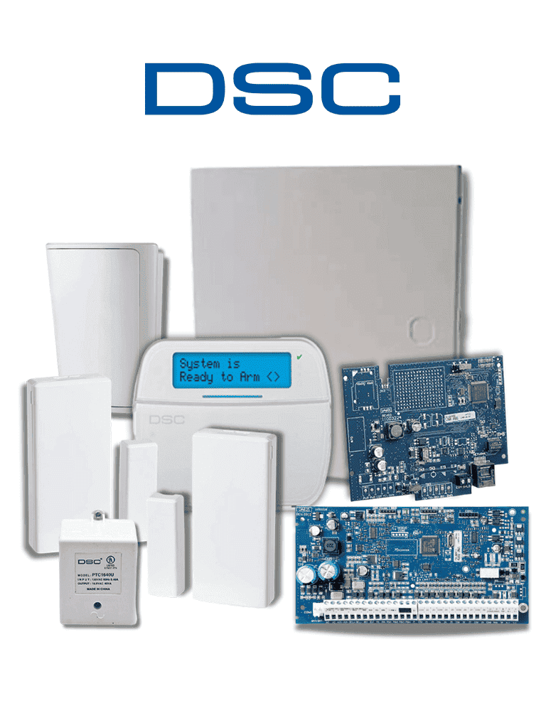 Panel DSC NEO-RF-LCD-IP-SB 32 Zonas Inalámbricas/Teclado Alfanumérico/Comunicador TL280E/Sensor Inalámbrico/Sin Batería