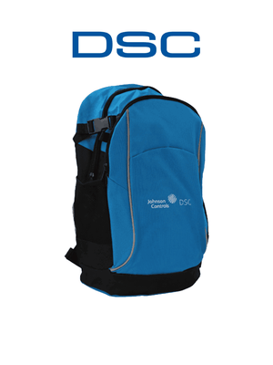 Mochila TVC MATPRO262 con Logo DSC, Color Azul, Compartimento para Laptop 15", Resistente al Agua