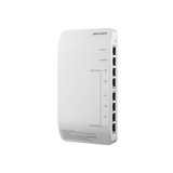 DS-KAD606-N - Distribuidor PoE (propietario) de Audio y Vídeo / Soporta Hasta 6 dispositivos / Compatible con Frente de Calle y Monitor IP HIKVISION