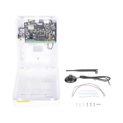 DS-PHA64-W4P2 - Hikvision Panel de Alarma Híbrido IP (Versión 2.0) / Wi-Fi / (8 Zonas Cableadas Directas al