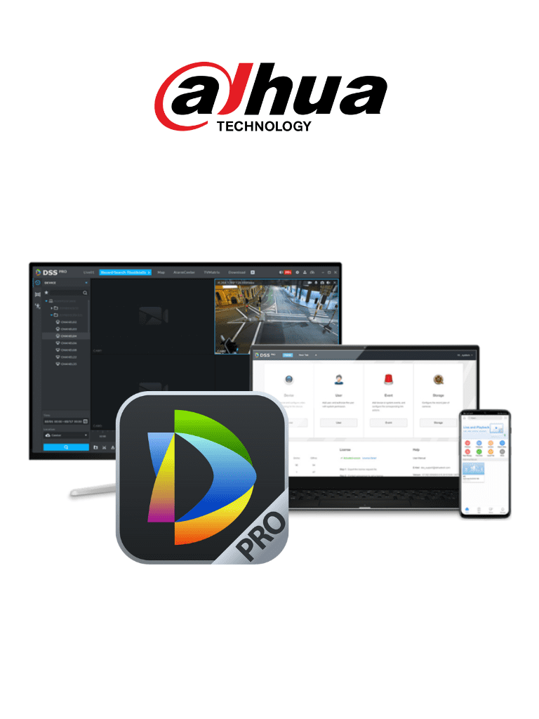 Licencia DAHUA DSS8PRAL para Controlador de Alarmas, DSS Professional V8, Sin Requisitos, 8 Puertos