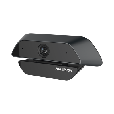 DS-U12 - Cámara Web ALTA DENIFICIÓN (1080p) / Gran Angular / Micrófono Integrado / Conector USB de 2 mts / Fácil de Instalar / Reducción de Ruido Inteligente
