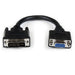 DVIVGAMF8IN - StarTech.com Adaptador Conversor de 20cm DVI-I a VGA - DVI-I Macho - HD15 Hembra - Cable Convertidor Negro Cable Níquel 0,203 m DVI-I VGA