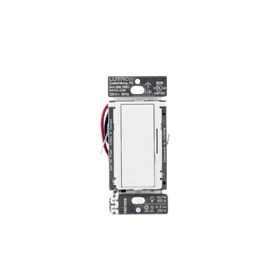DVRF6LWH - Lutron Caseta Wireless Atenuador Inteligente de Pared / Control Deslizante / 150 W LED/CFL
