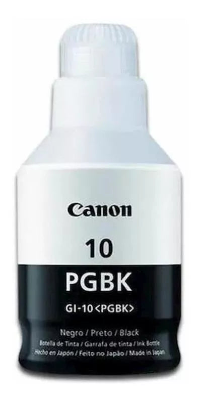 Tinta Canon Gi-10 Negra Pixma Tinta Continua - 3382C001Aa