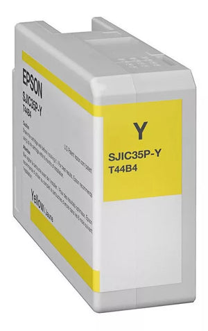 Cartucho De Tinta Epson Sjic35P Colorworks C6500/6000 Color Amarillo - C13T44B420 FullOffice.com