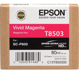 Epson Singlepack Magenta T850300 Cartucho de Tinta Tinta a base de pigmentos Impresión por inyección de tinta - SureColor SC-P800 1 pieza(s)