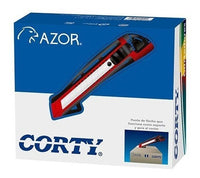 Cortador Corty 5025 Grande Punta Flecha C/25 - 5025 FullOffice.com