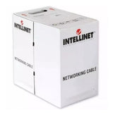 Bobina Cable Intellinet Utp Cat5E Sólida 305M Color Blanco - 333078 FullOffice.com