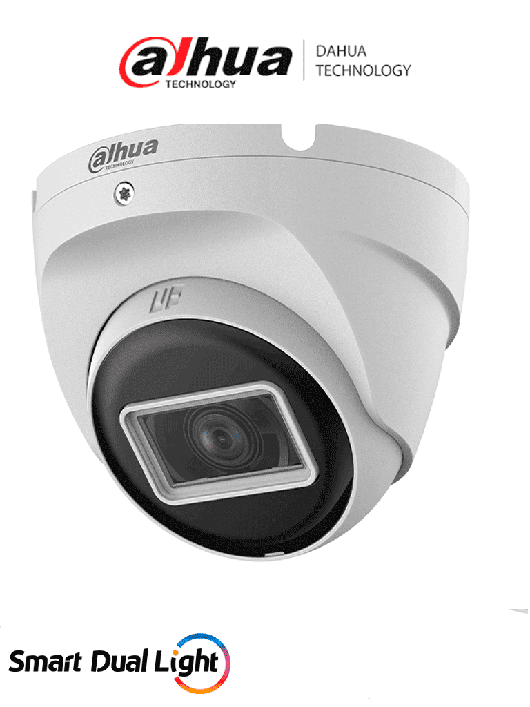Dahua Cámara Domo 5MP DH-HAC-T2A51N-U-IL-A, Lente 2.8mm, IP67, IR 30m
