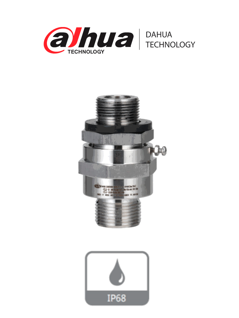 Conector Dahua ZAEX02 ATEX/IECEx para Cámaras Antiexplosivas EPC/ECa