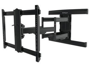 Soporte de pared StarTech FPWARTS2, brazo articulado, hasta 80", ajustable, inclinable, giratorio, negro