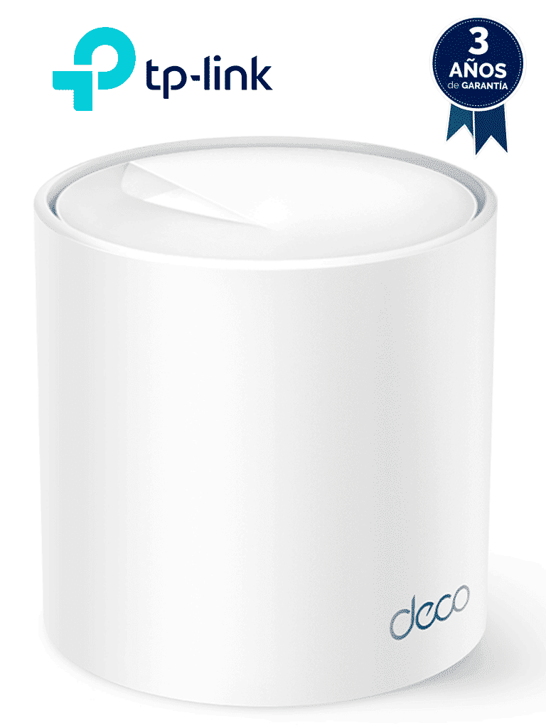 Ruteador Inalámbrico Mesh TP-LINK Deco X10 (1-pack) WiFi 6/ Velocidad 1201Mbps 5GHz/300Mbps 2.4GHz MU-MIMO OFDMA