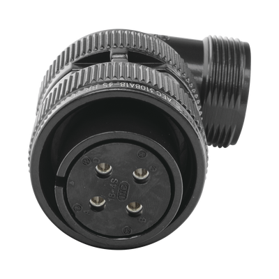 Epcom E/MS3108A18-4S conector 1 Negro