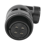 Epcom E/MS3108A18-4S conector 1 Negro