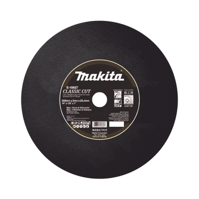Makita Disco de Corte para Metal / 14 Pulgadas / Uso Industrial Intensivo E10827