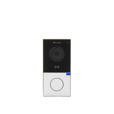 Akuvox E12W kit de timbre Negro, Gris