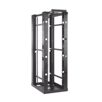 Hoffman E4SDR19FM45U armario rack 45U Bastidor para instalación en suelo Negro