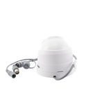 AUDIO POR COAXITRON / Domo TURBOHD 2 Megapixel (1080p) / Gran Angular 106° / Lente 2.8 mm / 20 mts IR EXIR / Interior / 4 Tecnologías / dWDR