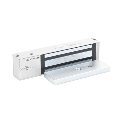 Chapa Magnética de 1200 Lbs / Sensor de Adherencia / Uso en Interior/ LED Indicador / Alimentación 12/24 Vcd  Seleccionable / Sin Magnetismo Residual