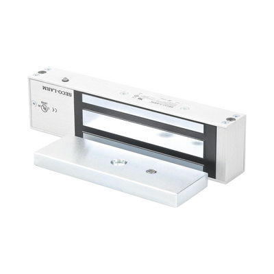 Chapa Magnética de 1200 Lbs / Sensor de Adherencia / Uso en Interior/ LED Indicador / Alimentación 12/24 Vcd  Seleccionable / Sin Magnetismo Residual