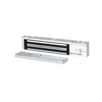 Chapa Magnética 600 lbs con LED /  Sensor de Estado de Unión / Sin Magnetismo Residual / Uso Interior.
