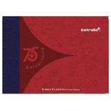 Estrella 134 cuaderno y block 240 hojas Azul, Rojo