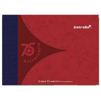 Estrella 134 cuaderno y block 240 hojas Azul, Rojo