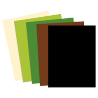 Papel cortado Eurocolors carta colores Arcoiris Terra paq c/100