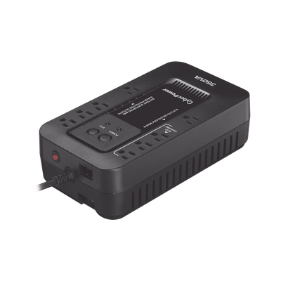 CyberPower EC350G sistema de alimentación ininterrumpida (UPS) En espera (Fuera de línea) o Standby (Offline) 0,35 kVA 255 W 8 salidas AC