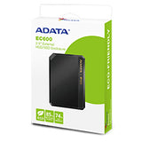CARCASA ADATA EC600-BCB EXTERNA PARA HDD/SSD DE 2.5 PULGADAS 85% DE PLÁSTICO PCR(RECICLADO POST-CONSUMO) INTERFAZ USB 3.2 GEN2 (10GBPS)