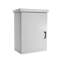 Gabinete Para Exterior OSP ComLine De 25 UR, 700 mm de Ancho, 600 mm de Profundidad, De Aluminio, Color Gris Claro Con Protección NEMA 4/12/4X/3/3R; I