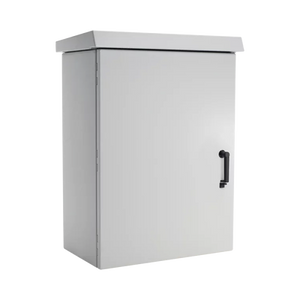 Gabinete Para Exterior OSP ComLine de 18 UR, 600 mm de Ancho, 500 mm de Profundidad De Aluminio, Color Gris Claro Con Protección NEMA 4/12/4X/3/3R; IP
